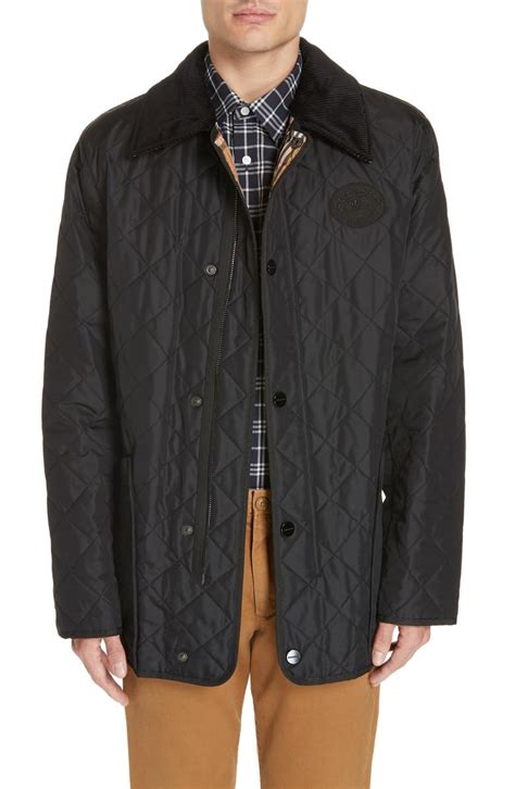 burberry london mens quilted jacket|burberry jackets prices.